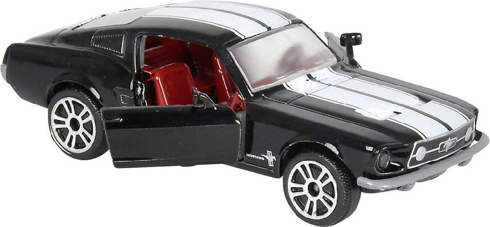 MAJORETTE Retro autíčka kovová vintage dárkový set 5ks volný chod