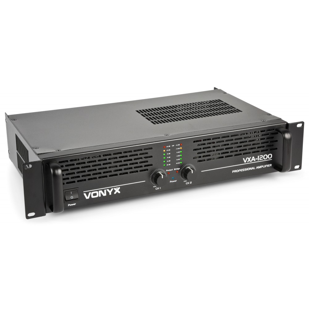 Vonyx PRO-1200 MK II PA zesilovač 2x600W