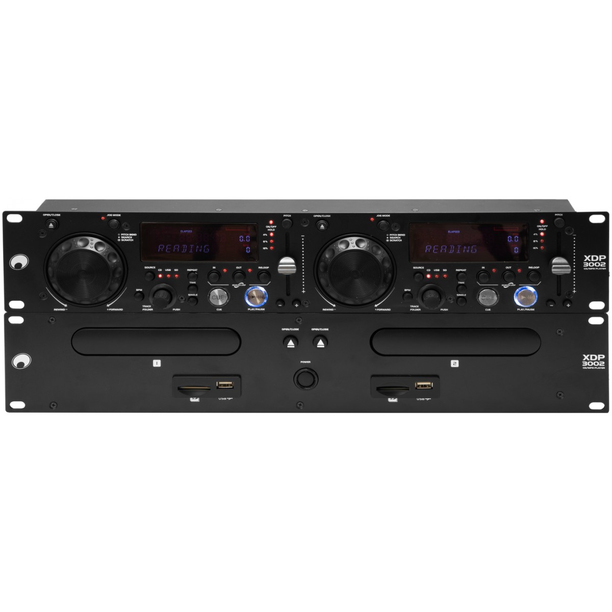 Omnitronic XDP-3002 Duální přehrávač CD/MP3