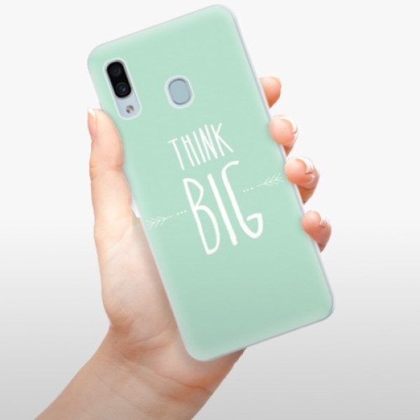 Silikonové pouzdro iSaprio - Think Big - Samsung Galaxy A30