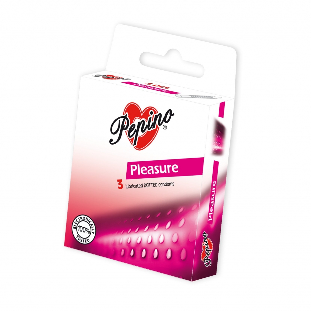 Pleasure kondomy z přírodního latexu 3 ks