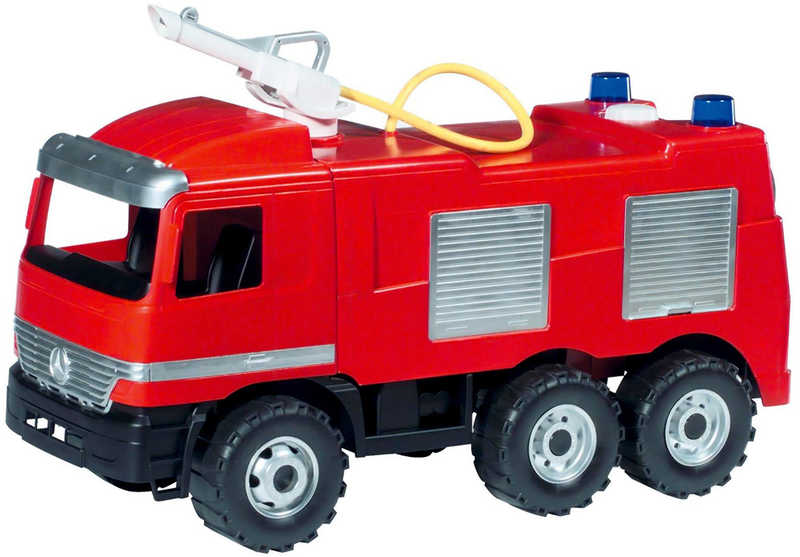 LENA Auto Mercedes hasič 70 cm 2028 (požární auto, stříká vodu)