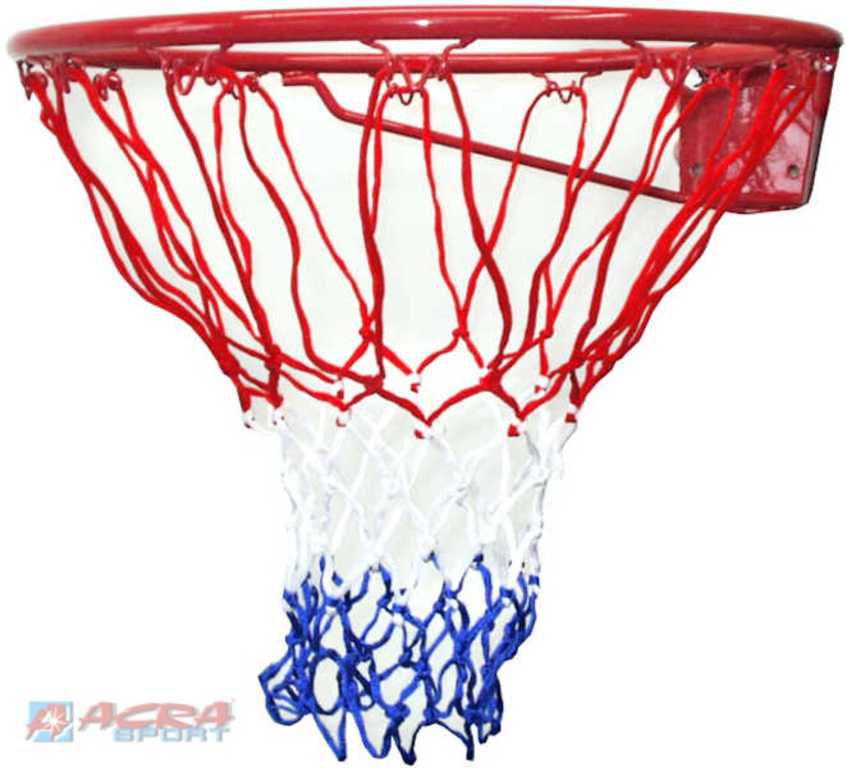 ACRA Koš basketbalový na košíkovou síťka trikolora