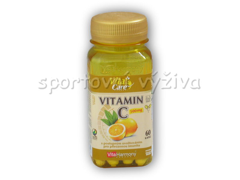 VitaHarmony Vitamín C 500 mg se šípky 60 kapslí