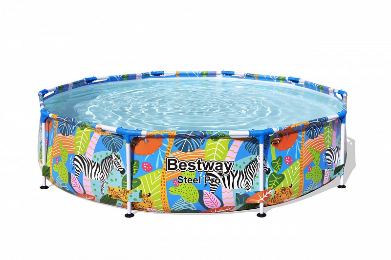 Bestway - Nadzemní bazén Steel Pro ZOO 305 x 66 cm, bez filtrace