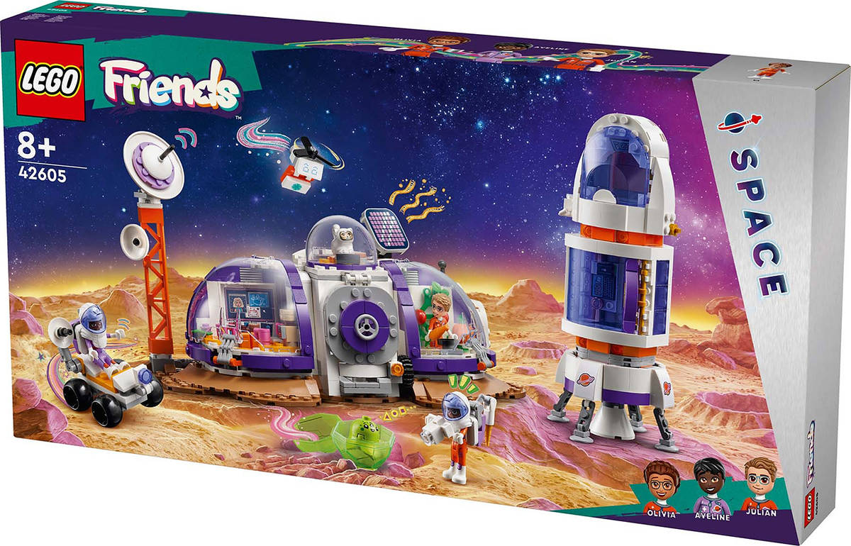LEGO FRIENDS Základna na Marsu a raketa 42605 STAVEBNICE