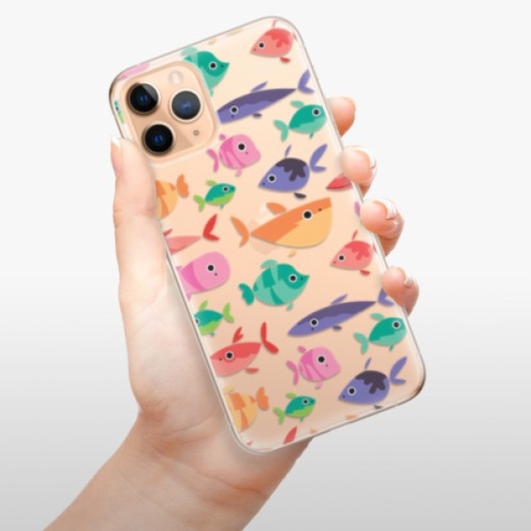 Odolné silikonové pouzdro iSaprio - Fish pattern 01 - iPhone 11 Pro