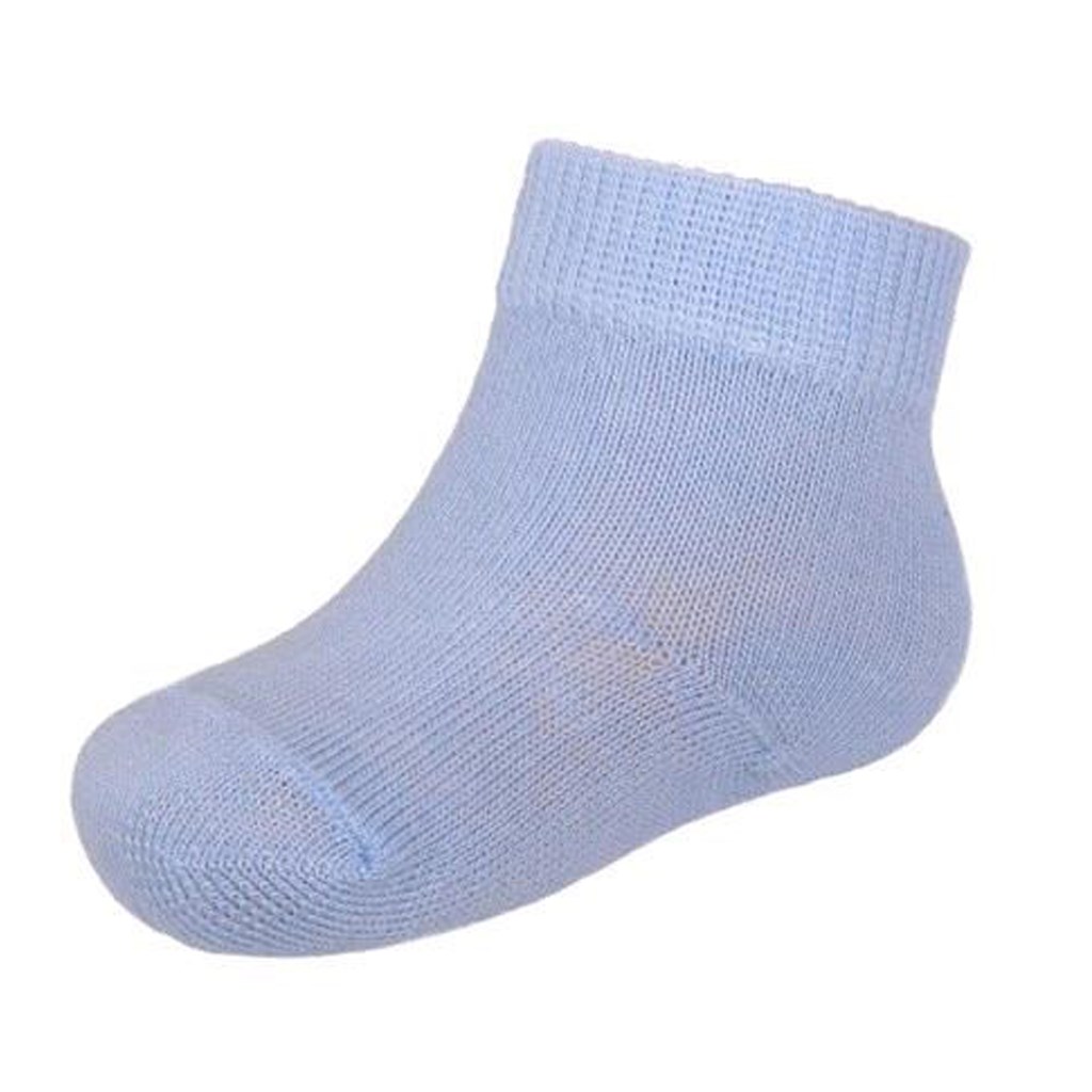Kojenecké bavlněné ponožky New Baby - růžová/74 (6-9m) - modrá/74 (6-9m)