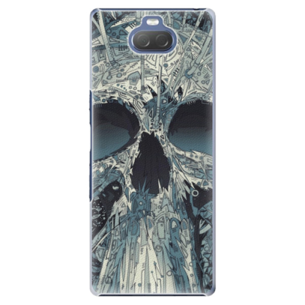 Plastové pouzdro iSaprio - Abstract Skull - Sony Xperia 10