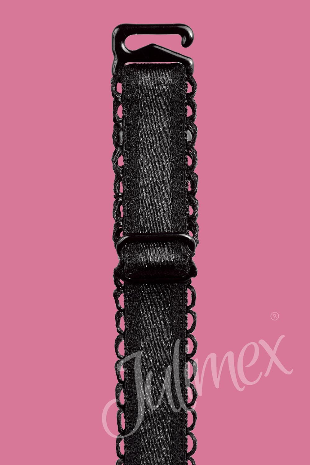 Textilní ramínka Julimex RB 395 - Černá/UNI