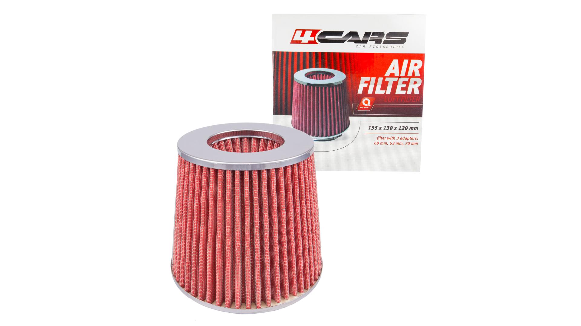 4CARS Vzduchový filtr + nástavce