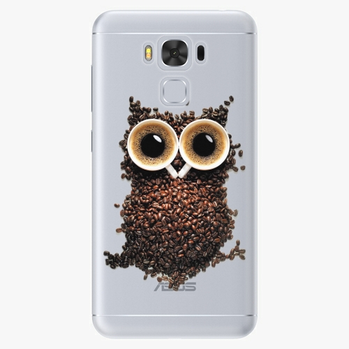 Plastový kryt iSaprio - Owl And Coffee - Asus ZenFone 3 Max ZC553KL