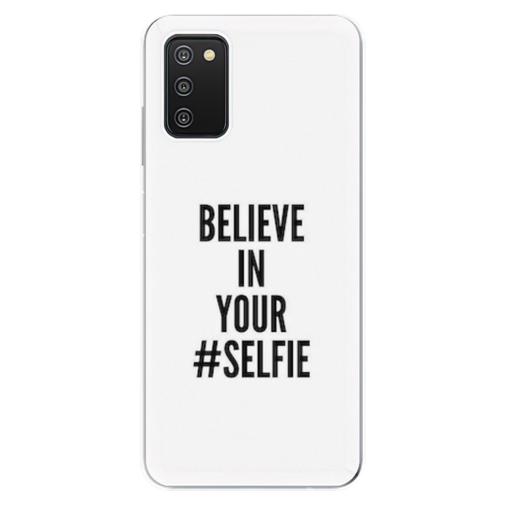 Odolné silikonové pouzdro iSaprio - Selfie - Samsung Galaxy A03s