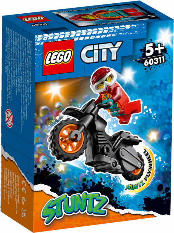 LEGO CITY Ohnivá motorka 60311 STAVEBNICE