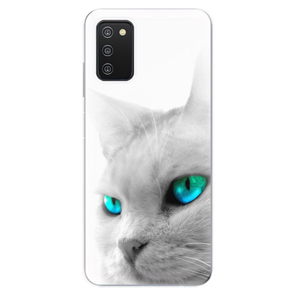 Odolné silikonové pouzdro iSaprio - Cats Eyes - Samsung Galaxy A03s