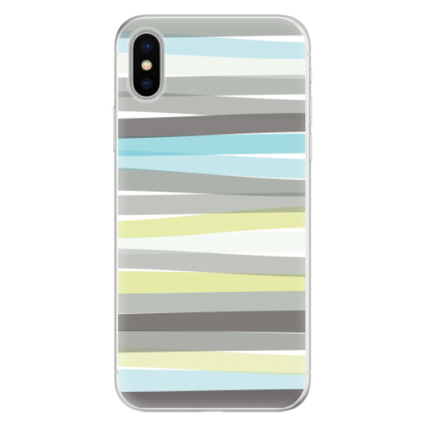 Silikonové pouzdro iSaprio - Stripes - iPhone X