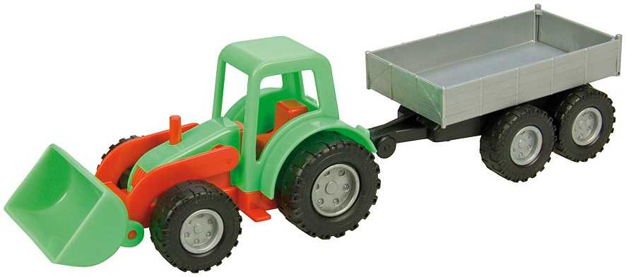 Lena Mini Compact traktor s přívěsem