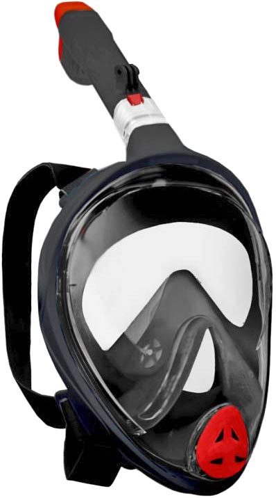 SEDCO GoProAD potápěčská maska celoobličejová se šnorchlem do vody černá