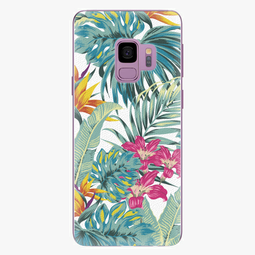 Plastový kryt iSaprio - Tropical White 03 - Samsung Galaxy S9