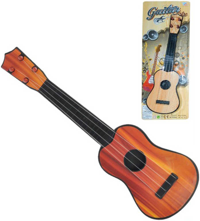 Kytara dětská klasická 40cm španělka 2 barvy na kartě plast
