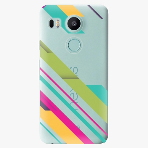 Plastový kryt iSaprio - Color Stripes 03 - LG Nexus 5X