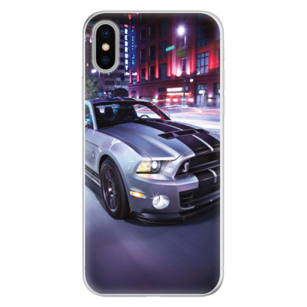 Silikonové pouzdro iSaprio - Mustang - iPhone X
