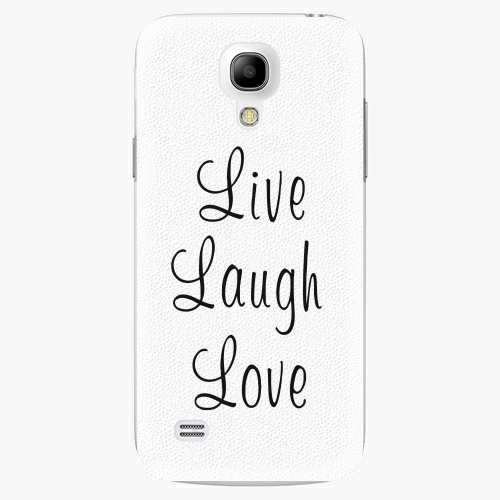 Plastový kryt iSaprio - Live Laugh Love - Samsung Galaxy S4 Mini