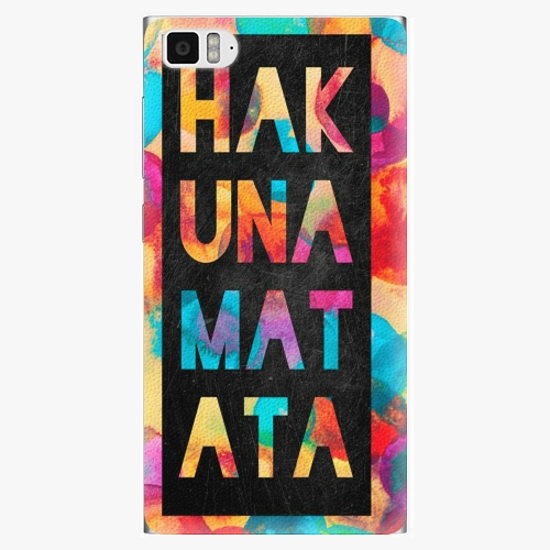 Plastový kryt iSaprio - Hakuna Matata 01 - Xiaomi Mi3