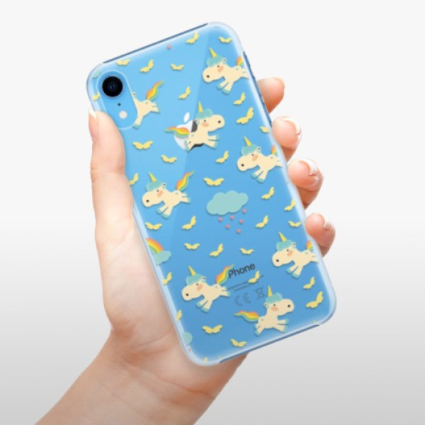 Plastové pouzdro iSaprio - Unicorn pattern 01 - iPhone XR