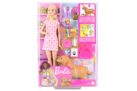 Barbie Novorozená štěňátka HCK75