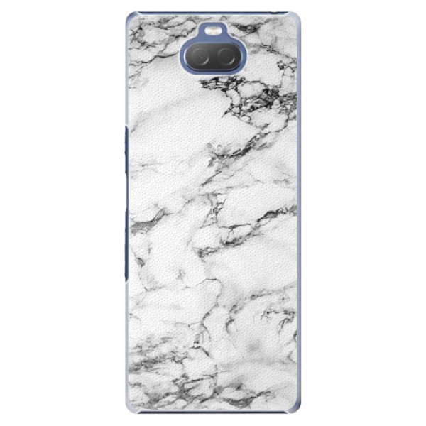 Plastové pouzdro iSaprio - White Marble 01 - Sony Xperia 10 Plus