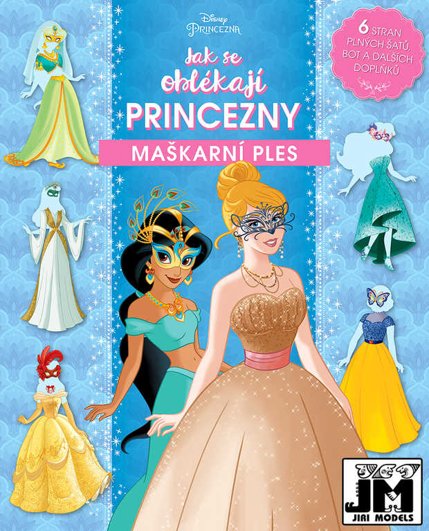 JIRI MODELS Jak se oblékají Princezny Disney maškarní ples