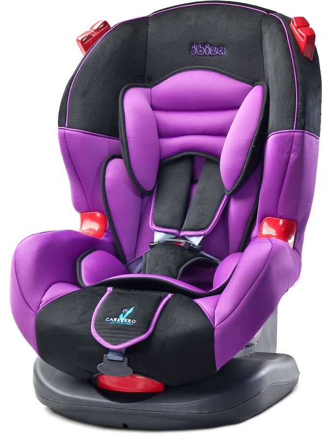 Autosedačka CARETERO IBIZA New - purple 2016 - fialová
