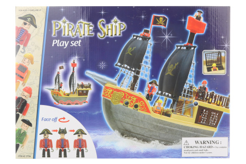 Pirátská loď s doplňky