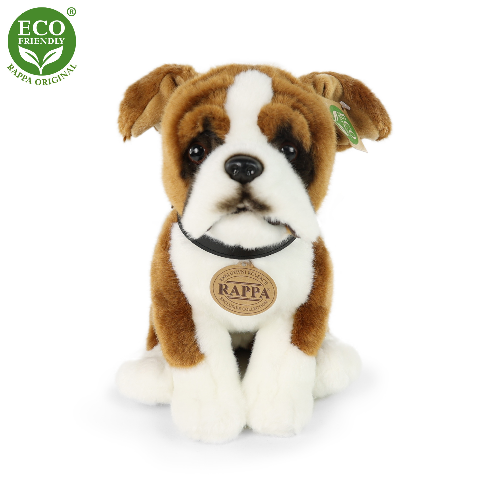 Rappa Eco-Friendly - Plyšový pes boxer 27 cm