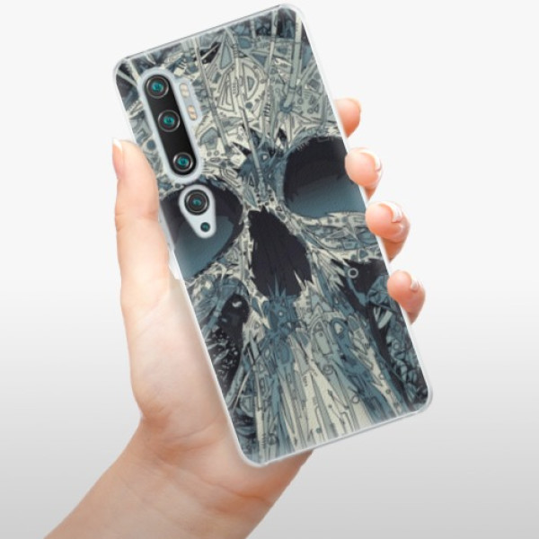 Plastové pouzdro iSaprio - Abstract Skull - Xiaomi Mi Note 10 / Note 10 Pro