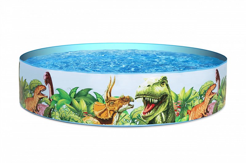 Bestway - Dětský bazén Dinosaur Fill'N Fun 183 x 38 cm, bez filtrace