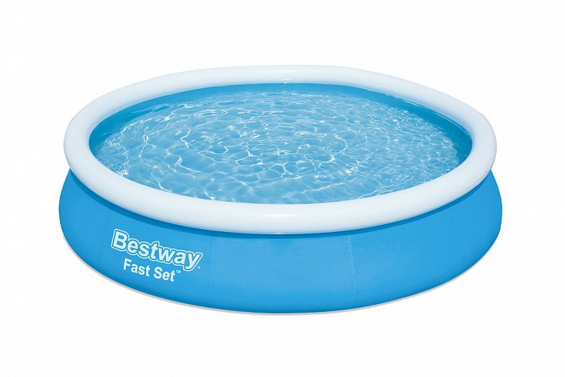 Bestway - nafukovací bazén Fast Set 366 x 76 cm, kartušová filtrace - modrý
