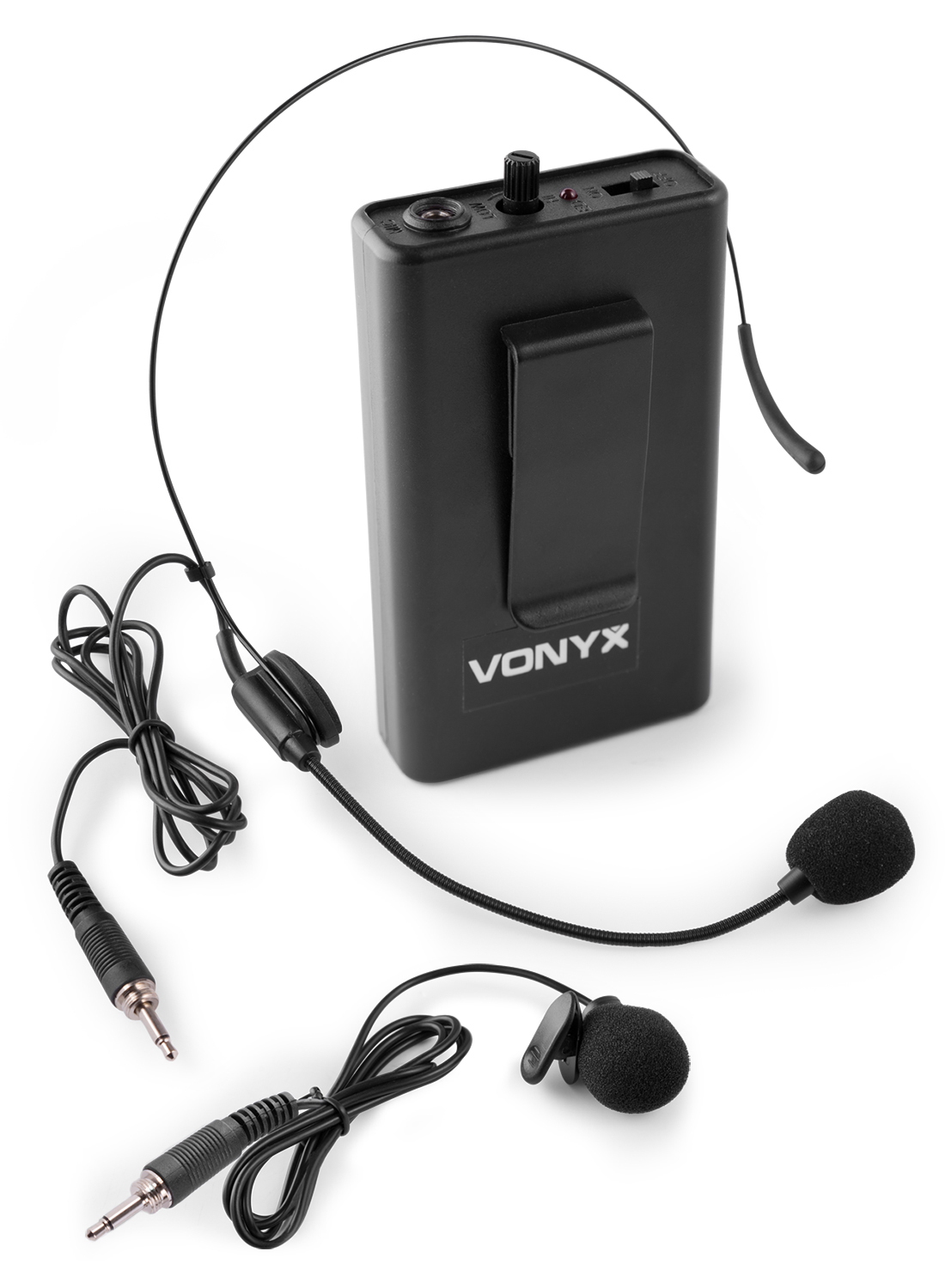 Vonyx BP12, bodypack bezdrátový UHF mikrofonní set 864.5 MHz