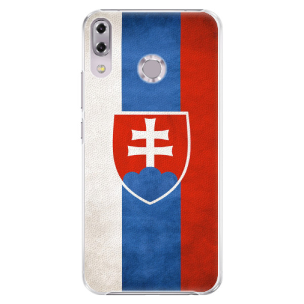 Plastové pouzdro iSaprio - Slovakia Flag - Asus ZenFone 5Z ZS620KL