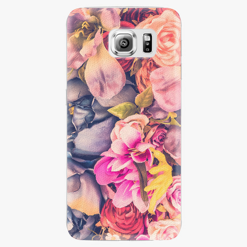 Plastový kryt iSaprio - Beauty Flowers - Samsung Galaxy S6