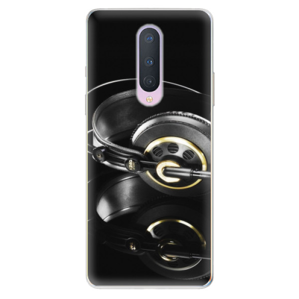Odolné silikonové pouzdro iSaprio - Headphones 02 - OnePlus 8