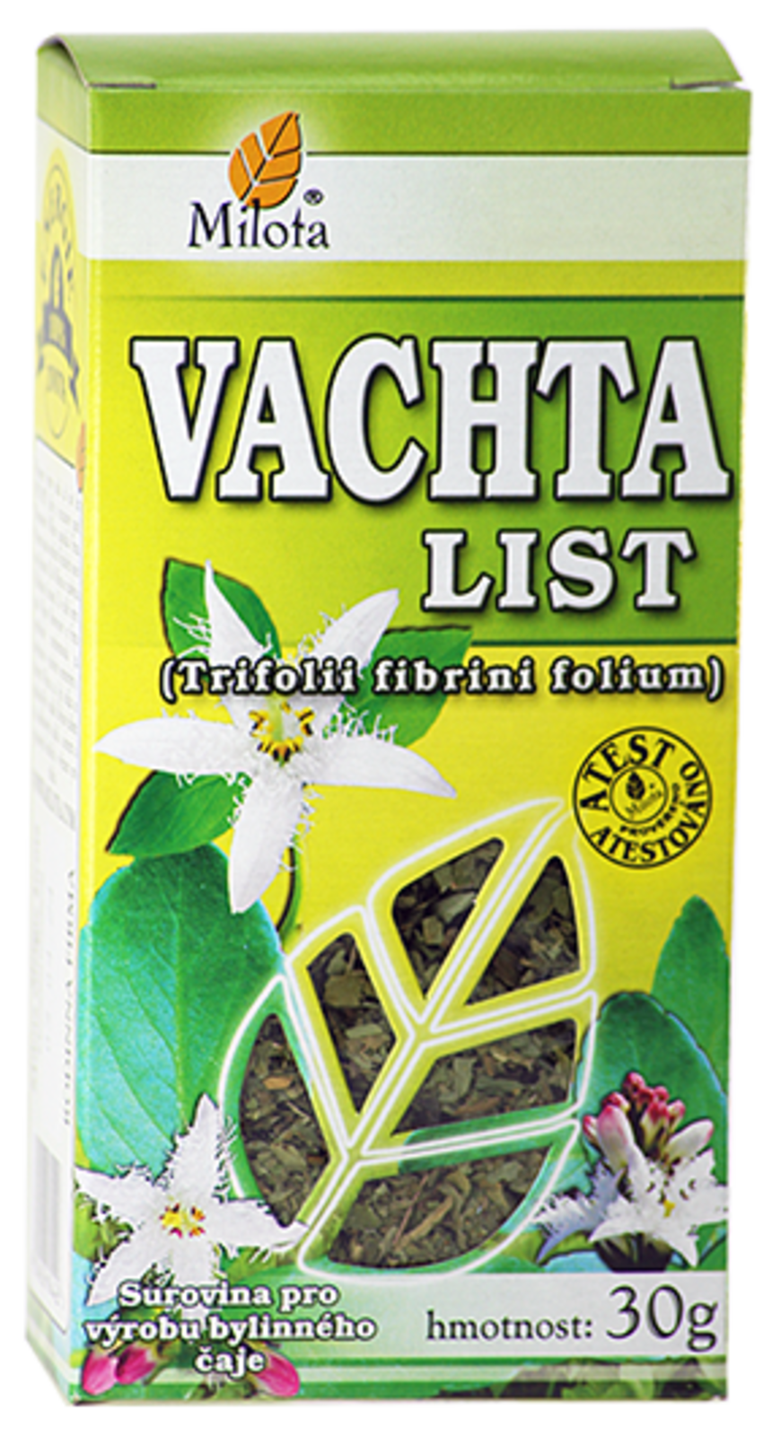 Vachta trojlistá list 30g Menyanthes trifoliata folium cons.