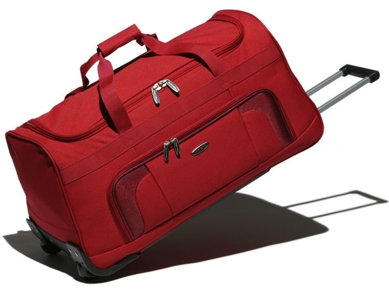 Cestovní taška na kolečkách Travelite Orlando Travel Bag 2w Red