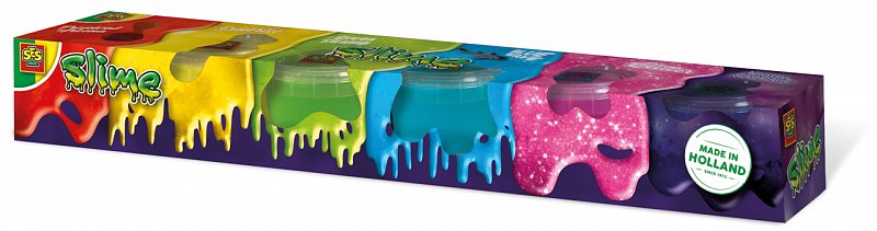 SES Creative Slime - Sliz mega balení - 6ks