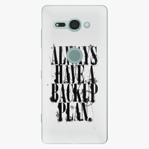 Plastový kryt iSaprio - Backup Plan - Sony Xperia XZ2 Compact