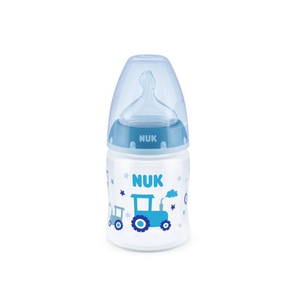 Kojenecká láhev NUK First Choice Temperature Control - 150 ml - modrá
