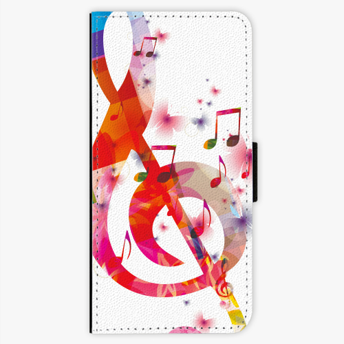 Flipové pouzdro iSaprio - Love Music - Samsung Galaxy S7 Edge