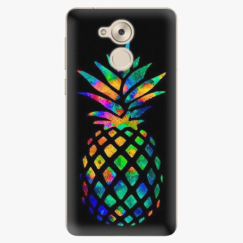 Plastový kryt iSaprio - Rainbow Pineapple - Huawei Nova Smart