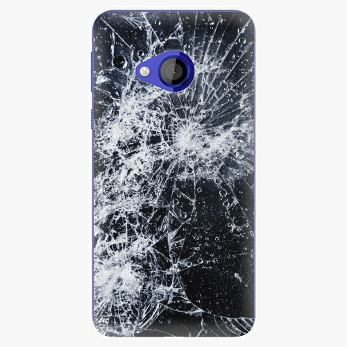 Plastový kryt iSaprio - Cracked - HTC U Play